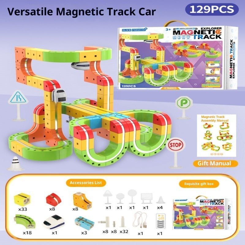 Upgrade Plus-Size Variable Magnetic Force Track Train