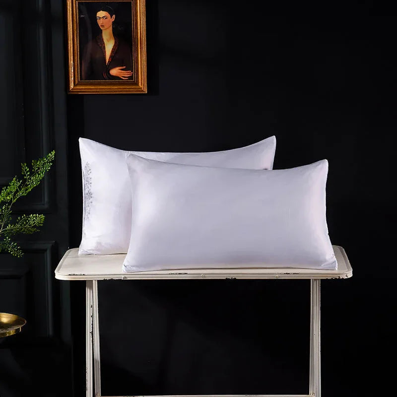 Kissenbezug aus mehrfarbigem Seidensatin mit Reißverschluss - Shopteufel