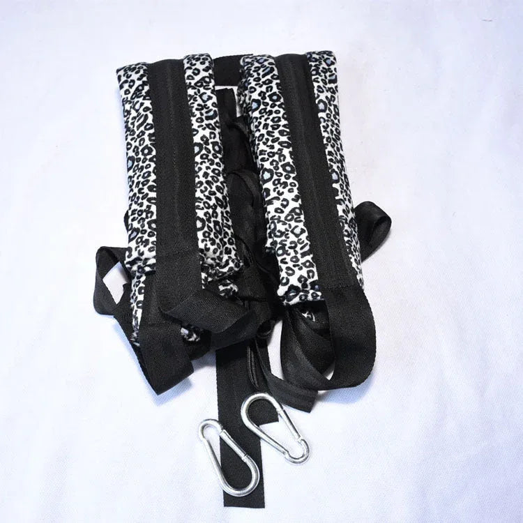 Kissenpaar Leopard Flirt Schaukel Schaukel Bondage Spielzeug - Shopteufel