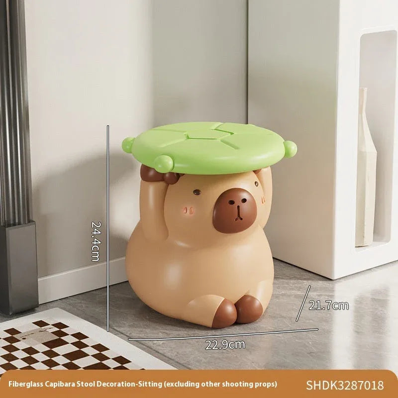 Niedlicher, Kappabala-Schuhwechselhocker zur Entspannung – praktische Heimdekoration - Shopteufel