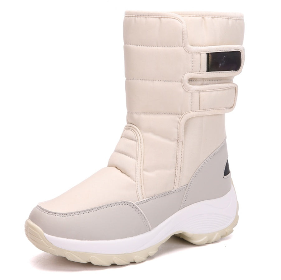Bequeme Winterstiefel, warme Schneestiefel für Damen - Shopteufel