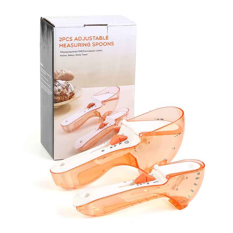 Küchenhelfer mit magnetisch verstellbarem Gewürzmesslöffel - Shopteufel