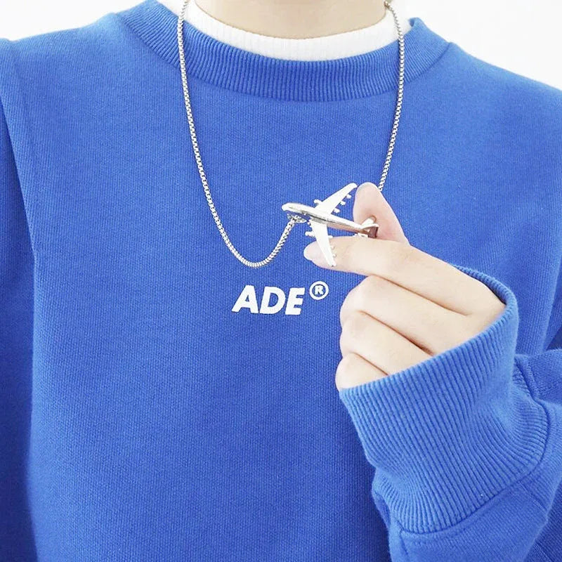 Hip-Hop Flugzeug-Halskette - Shopteufel