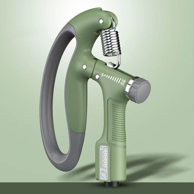 Intelligenter Zählgriff 10-100 kg, stufenlos verstellbar, professionelles Handtraining, Armmuskeltraining - Shopteufel