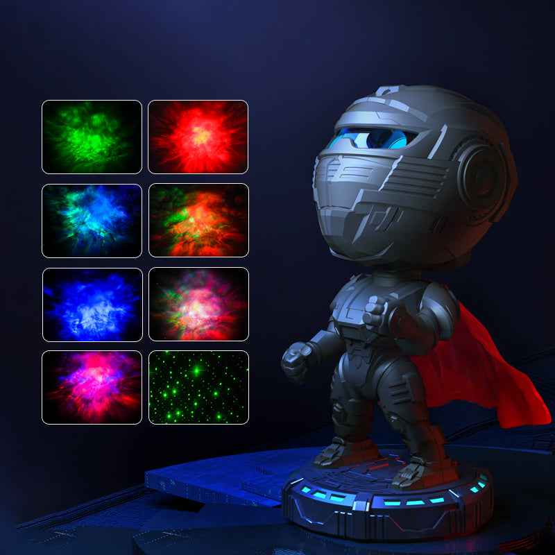 LED Sternenhimmel Projektor, Mecha-Krieger Design - Shopteufel