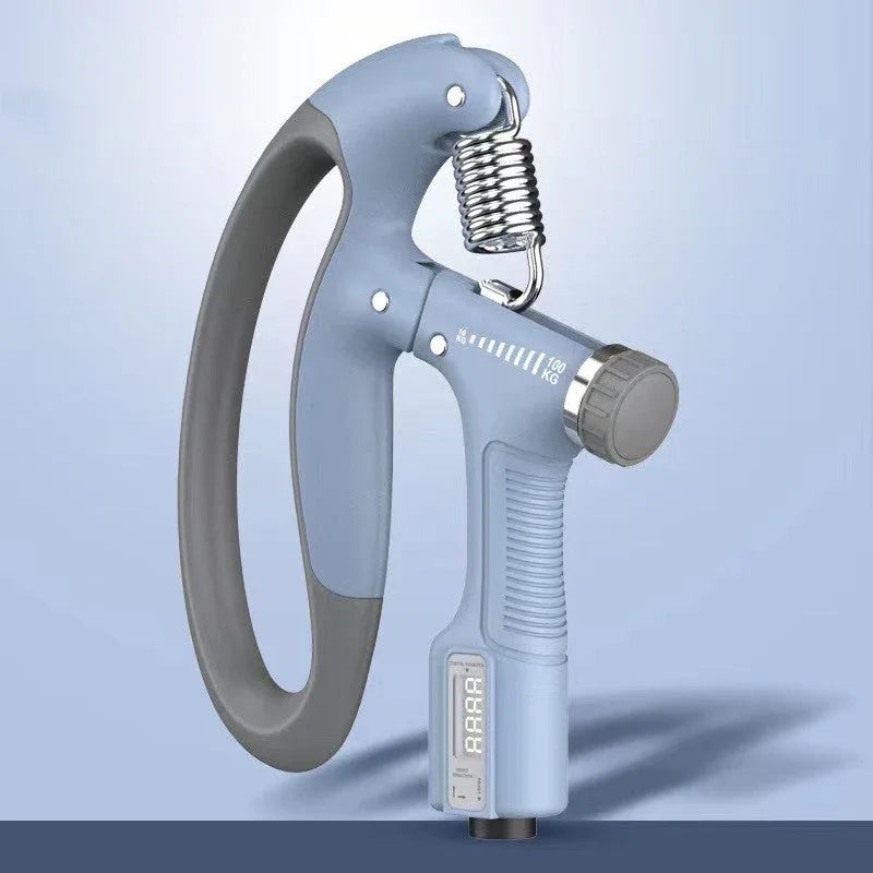 Intelligenter Zählgriff 10-100 kg, stufenlos verstellbar, professionelles Handtraining, Armmuskeltraining - Shopteufel