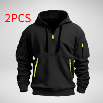 Kapuzenpullover, lockerer Pullover, modisches Sweatshirt - Shopteufel