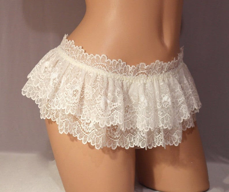 Verführerische Spitzen-Slips, sexy Damenunterwäsche - Shopteufel