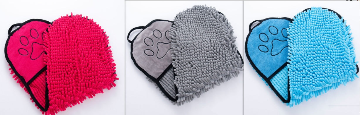 Hunde- und Katzenhandtücher, super saugfähig und schnelltrocknend - Shopteufel