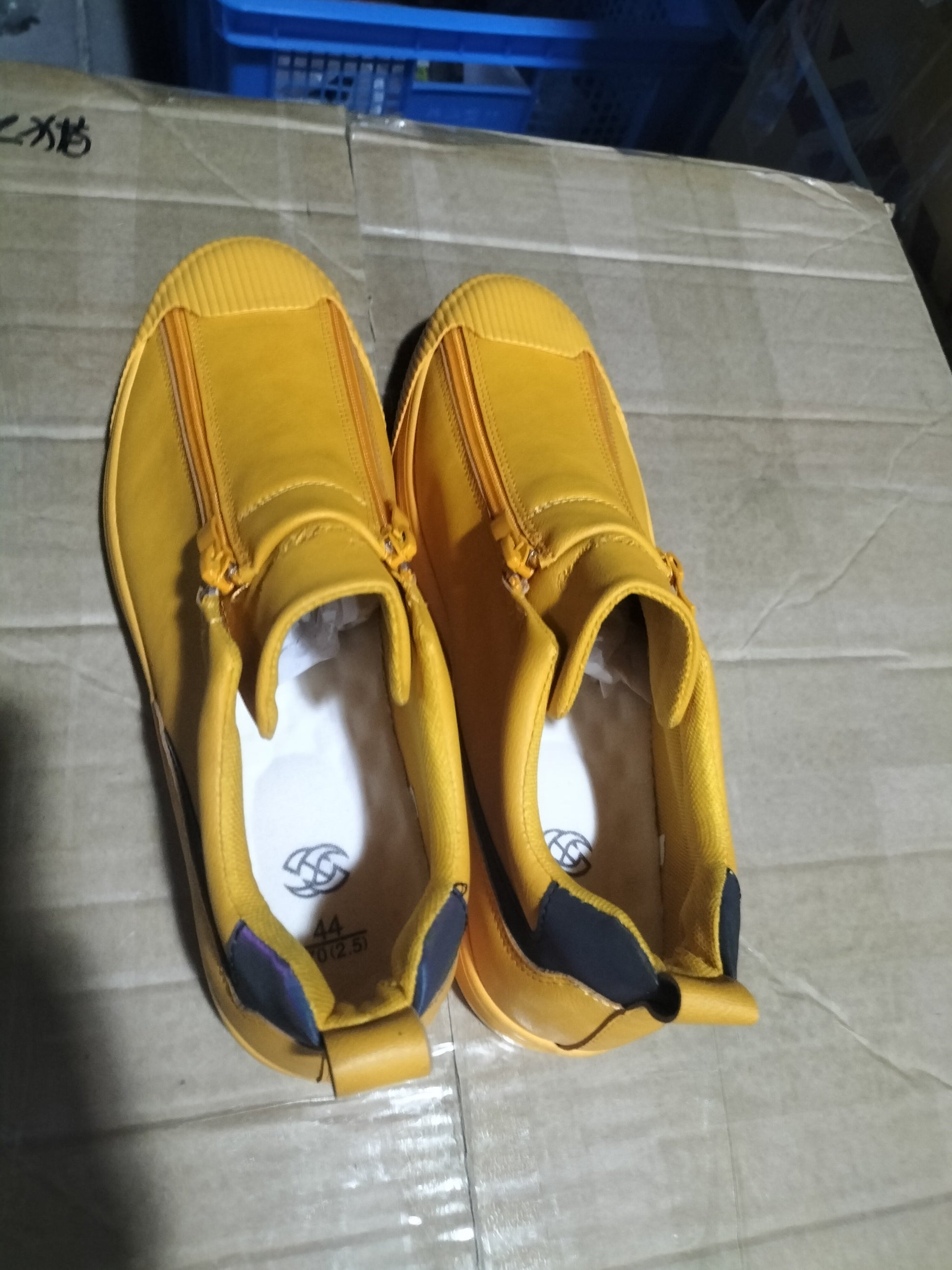 Freizeitschuhe für Herren mit doppeltem Reißverschluss - Shopteufel