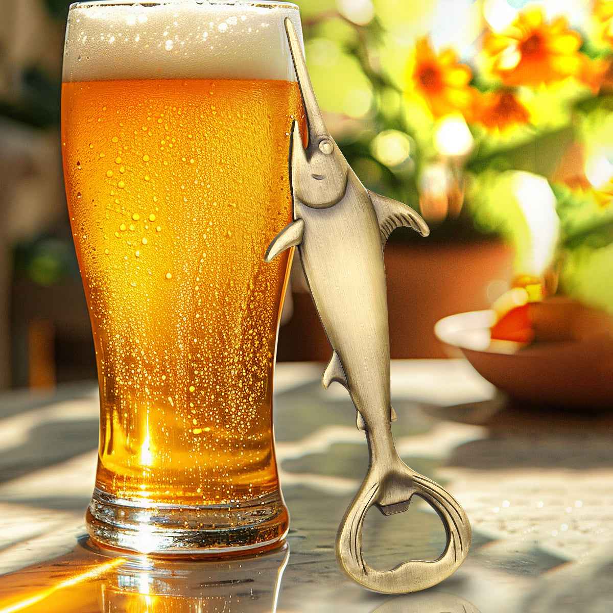 Creative Swordfish Handle Metal Beer Bottle Openers Kitchen Bar Accessories Tools Beer Gifts Beer Openors Kitchen Gadgets - Shopteufel