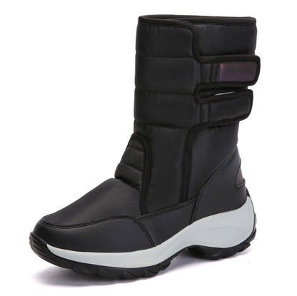 Bequeme Winterstiefel, warme Schneestiefel für Damen - Shopteufel