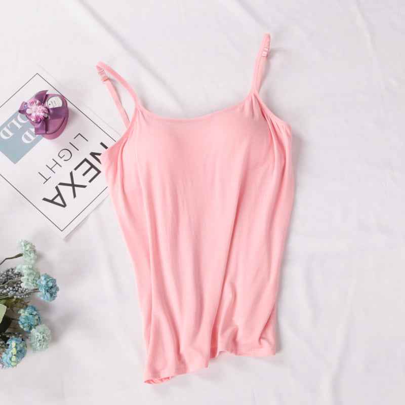 Damen Top mit schmalen träger - Shopteufel