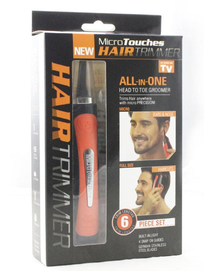 Multifunktionaler Doppelkopfrasierer, Augenbrauen- und Nasenhaartrimmer - Shopteufel