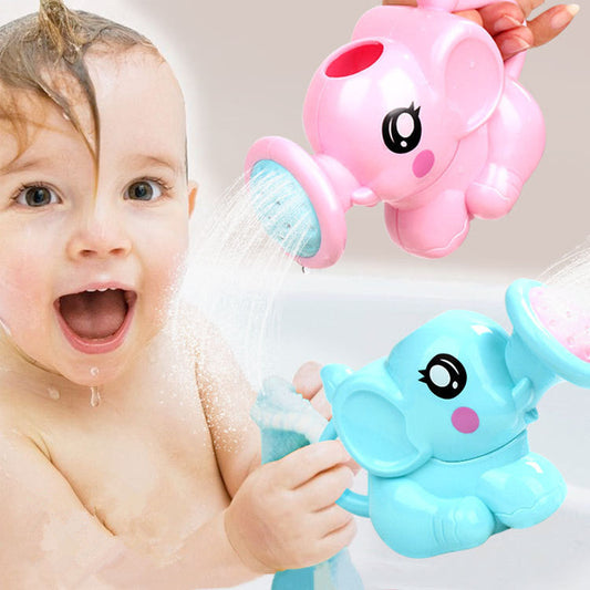 Baby-Badespielzeug, niedliche Elefantenform mit Wassersprüher - Shopteufel