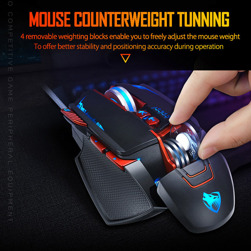 Thunder Wolf V9 Gaming-Maus - Shopteufel