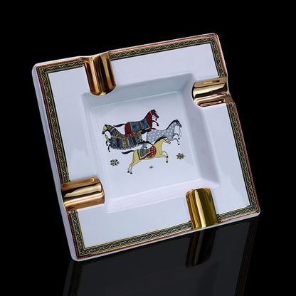 CIGARLOONG Zigarrenaschenbecher Großer Keramikaschenbecher