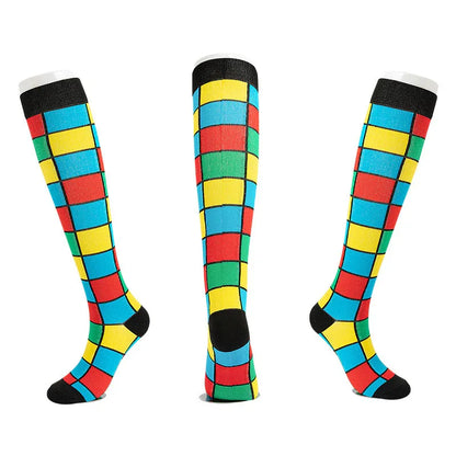 Cycling Socks, Sports Compression Socks, Mixable Compression Socks - Shopteufel