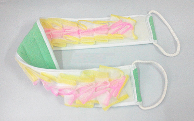 Peeling-Waschlappen, Badebürste für Rücken, Brustkorb und Körper, Duschschwamm - Shopteufel