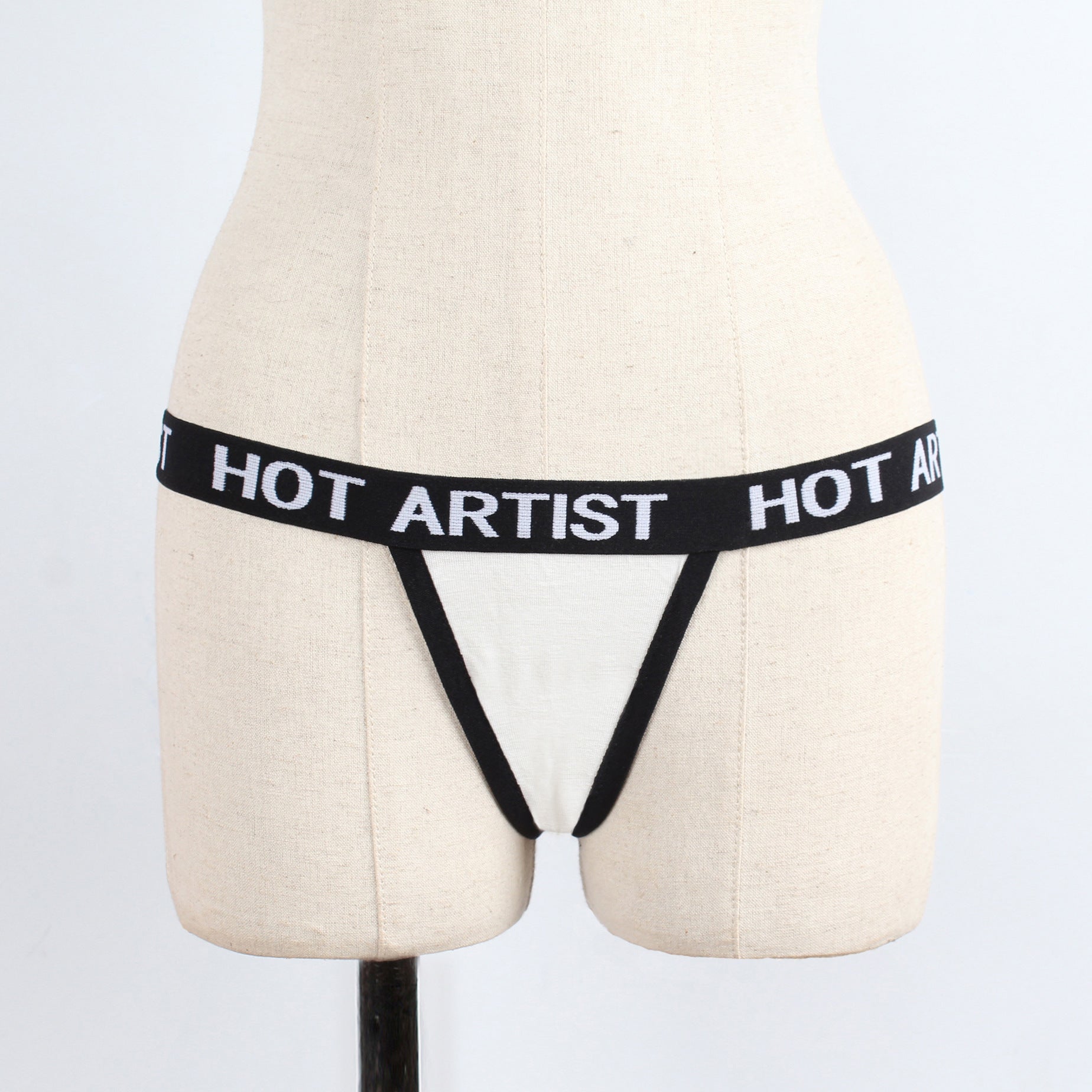 Modische, kontrastfarbene, sexy Tanga-Unterwäsche für Damen - Shopteufel