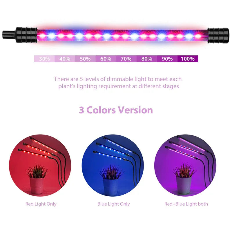 Goodland LED Grow Light USB Phyto Lamp Full Spectrum Fitola - Shopteufel