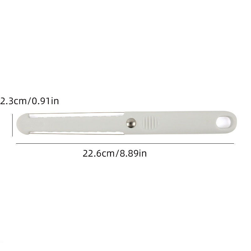 Buttermesser aus lebensmittelechtem Kunststoff, Küchenhelfer, Käseschneider - Shopteufel