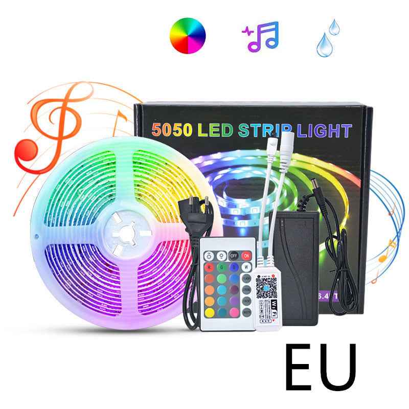 Led Light With 5050 Bluetooth Light With Set Music Magic Lights Waterproof Rgb Running Light Strip - Shopteufel