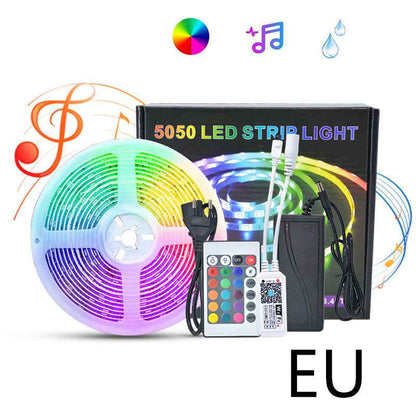 Led Light With 5050 Bluetooth Light With Set Music Magic Lights Waterproof Rgb Running Light Strip - Shopteufel