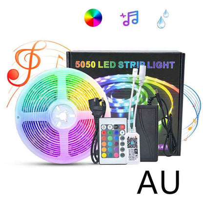 Led Light With 5050 Bluetooth Light With Set Music Magic Lights Waterproof Rgb Running Light Strip - Shopteufel