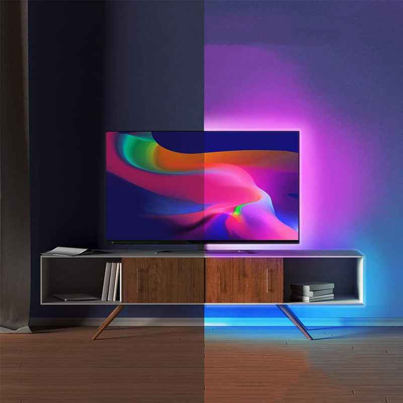 Led Light With 5050 Bluetooth Light With Set Music Magic Lights Waterproof Rgb Running Light Strip - Shopteufel