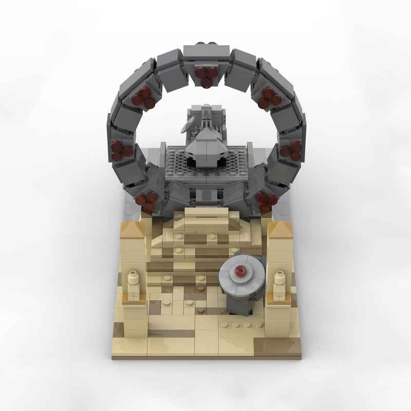 Moc-27131 Space War Stargate Command Model Star Interstellar Travel Toys Wars Set Toys Kids Gifts Building Blocks Toys - Shopteufel