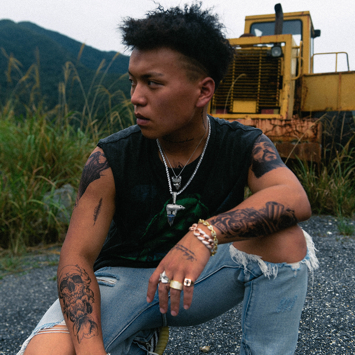 Hip-Hop-Kronen-Totenkopf-Halskette - Shopteufel