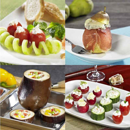 Gemüsekernentferner aus Edelstahl - Shopteufel