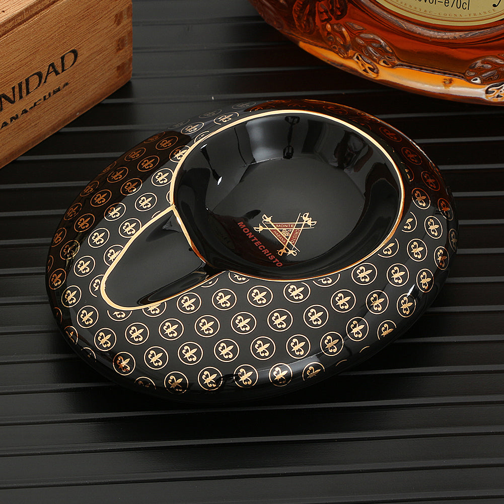 Zigarrenaschenbecher, tragbarer Zigarrenlöscher aus Keramik, kubanischer Zigarrenaschenbecher