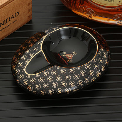 Zigarrenaschenbecher, tragbarer Zigarrenlöscher aus Keramik, kubanischer Zigarrenaschenbecher