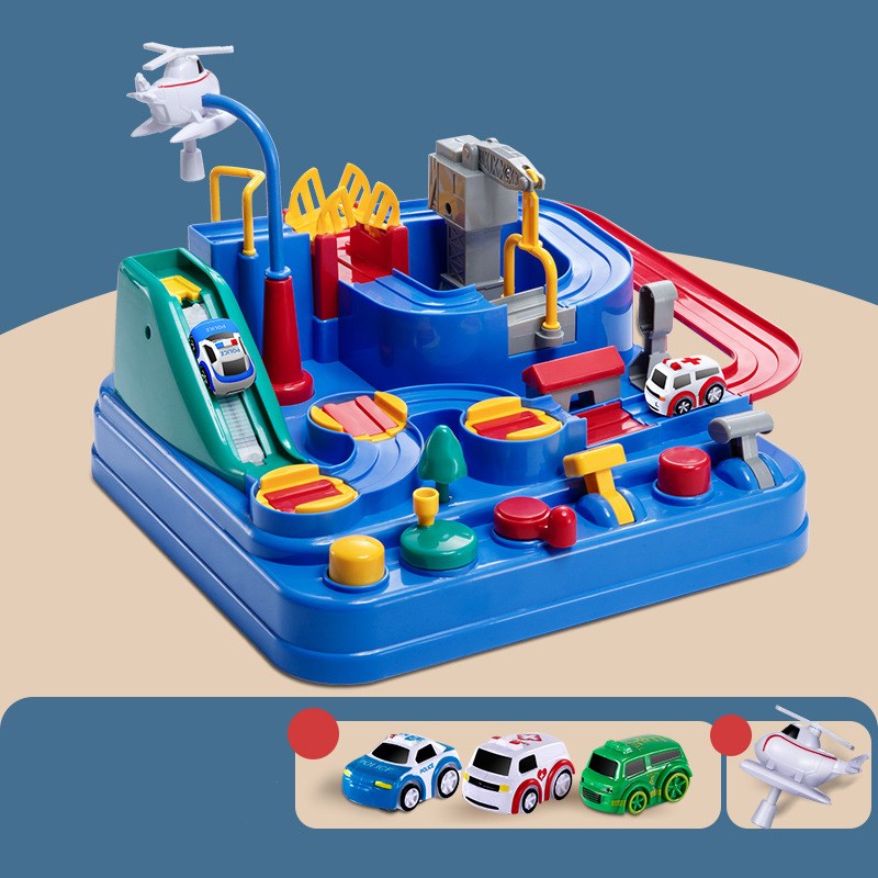 Kinderspielzeug Parkplatz-Autobahn