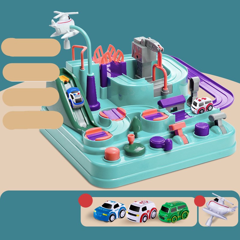 Kinderspielzeug Parkplatz-Autobahn