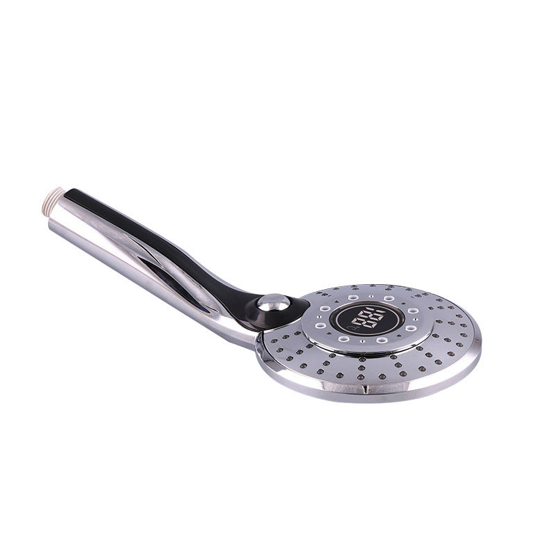 Verstellbarer LED-Duschkopf mit 3 Modi und 3 Farben, Temperatursensor und RGB-Badsprinklerfunktion - Shopteufel