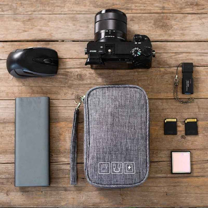 Kabel-Organizer-Tasche, Gadget-Organizer, Kabeletui, tragbare Reise-Aufbewahrungstasche für elektronisches Zubehör - Shopteufel