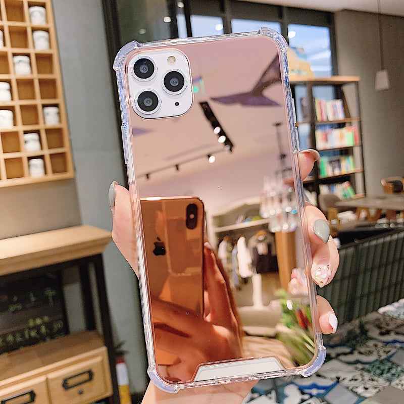 Praktische Handyhülle mit Spiegel für I Phone - Shopteufel