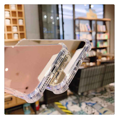 Praktische Handyhülle mit Spiegel für I Phone - Shopteufel