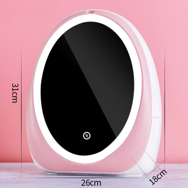 Kosmetik-Organizer mit großem Fassungsvermögen und Spiegel - Shopteufel