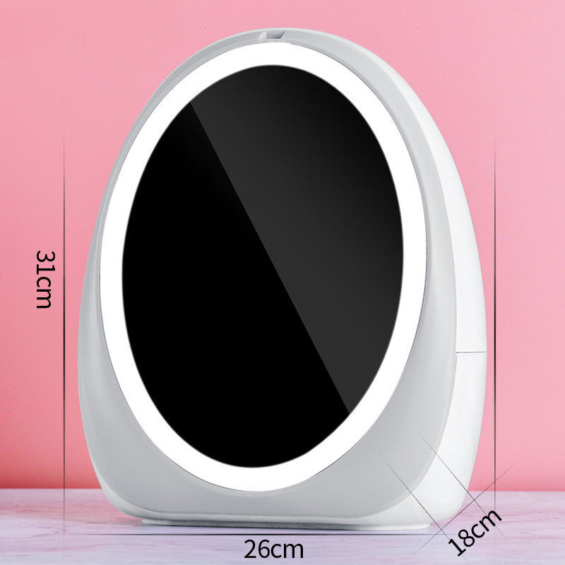 Kosmetik-Organizer mit großem Fassungsvermögen und Spiegel - Shopteufel