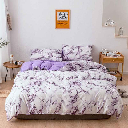 Bed Sheets Set Quilt Duvet Cover Pillow Cases Bedding 3 Sets - Shopteufel