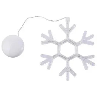 Weihnachts-LED-Lichterkette mit Saugnapf, Weihnachtsmann, Elch und Schneemann, batteriebetrieben, für Fensterdekoration, festliche Anlässe, Partys - Shopteufel