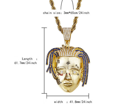 Hip-Hop-Halskette, Sänger - Shopteufel