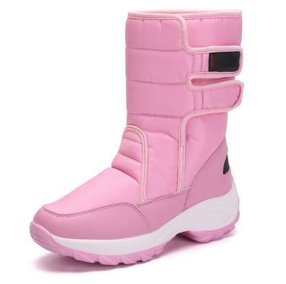 Bequeme Winterstiefel, warme Schneestiefel für Damen - Shopteufel