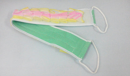 Peeling-Waschlappen, Badebürste für Rücken, Brustkorb und Körper, Duschschwamm - Shopteufel