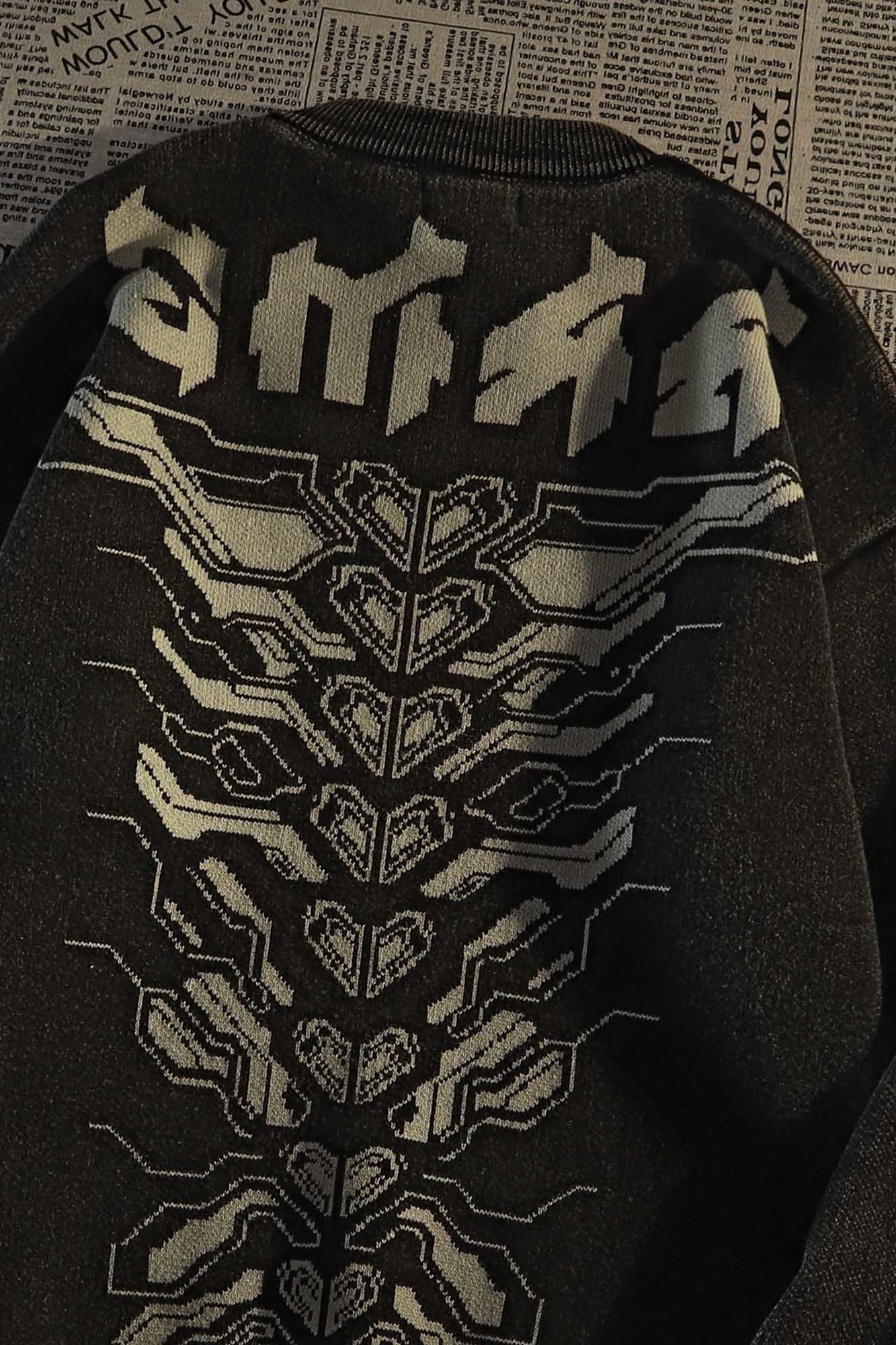 Amerikanischer Retro-Hip-Hop-Streetwear-Pullover für Herren im lässigen Stil - Shopteufel