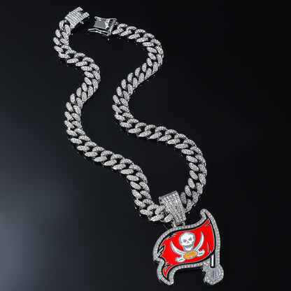 Hip-Hop Piraten-Diamantanhänger - Shopteufel